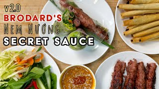 Nem Nuong Sauce Recipe Brodards Secret Orange Hue Sauce Revealed [upl. by Pandora]