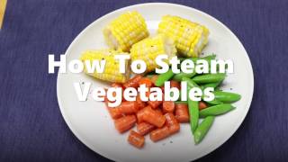 How to Steam Vegetables [upl. by Nairehs]