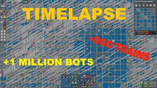 Factorio Timelapse  Biggest Factory Ever 8K Ultra HD [upl. by Darnell833]