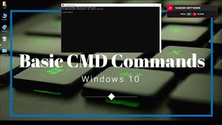 Basic CMD Commands for Windows 10  Command Prompt Tutorial for Beginners [upl. by Terces]