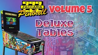 AtGames Legends Pinball Zaccaria Deluxe Tables [upl. by Sila]