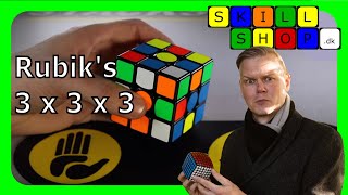 Rubiks Cube 3x3x3  Begyndermetoden I Lær at Løse en Professorterning I Speed Cubing Guide [upl. by Caro322]