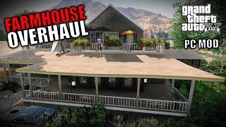 GTA 5 PC  Farmhouse Overhaul NEW TEXTURES [upl. by Kimball401]