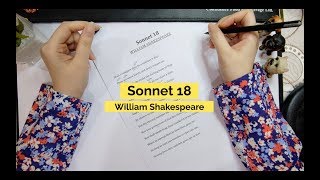 Sonnet 18  William Shakespeare Explained in Bangla [upl. by Heisser]