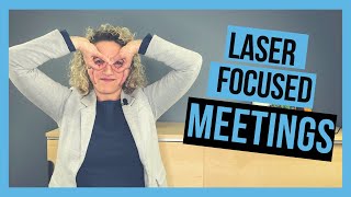 Effective Meetings TACTICS TO KEEP A MEETING ON TRACK [upl. by Kcirdla290]