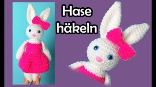 Hase häkeln  Romy Fischer Häkelanleitung [upl. by Solahcin64]