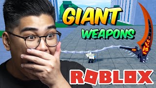 Blox Fruits 39  SECRET GIANT WEAPONS [upl. by Nol734]