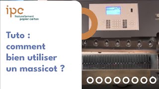 MASSICOT ✂️ Comment bien l’utiliser en toute sécurité  TUTO [upl. by Im]