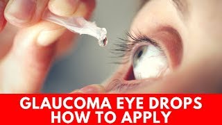 Glaucoma Eye Drops How to Apply ग्‍लाउकोमा आँखों में दवा डालने का सही तरीका [upl. by Dede]