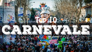 Le 10 feste di carnevale più belle in Italia [upl. by Norraj]