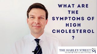 What are the symptoms of high cholesterol [upl. by Merrily]