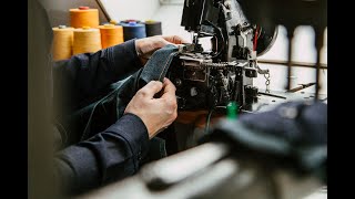 UNION SPECIAL hemming service with Dutch Denim Repair [upl. by Yllaw330]