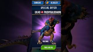 PACHYGALOSAURUS LEVEL MAX FOR SELLING jurassicworldthegame [upl. by Corson]