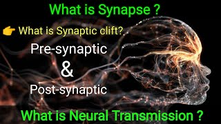 Synapse amp Neural TransmissionSynaptic cleft Presynaptic and Postsynaptic membrane Spot Psychology [upl. by Rolph]