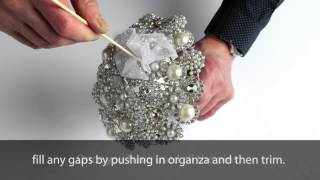 How to make a Brooch Bouquet [upl. by Novrej]