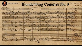 JS Bach  Brandenburg Concerto No 5 BWV 1050 1721 [upl. by Illah]