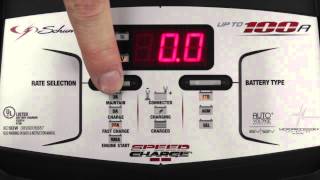 XC103W 100 Amp Battery Charger with Engine Start from Schumacher [upl. by Hayse764]