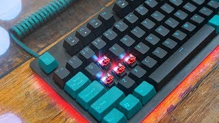 This is LEGIT Razer Huntsman TE Keyboard Review [upl. by Messere]