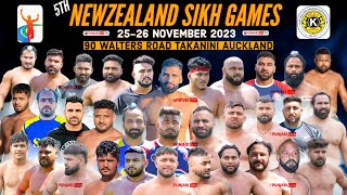 Live Sikh Games New Zealand 26 Nov 2023 By Punjabilivetvcom [upl. by Egor]