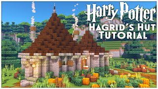 Harry Potter How to Build Hagrids Hut  Minecraft Tutorial [upl. by Ponton853]