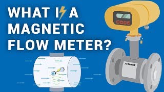 What is a Magnetic Flow Meter and How Does it Work measuring flow [upl. by Ed]