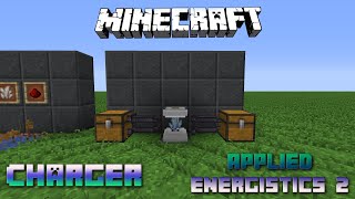 Charger 📀 Charged Certus Quartz Crystal 📀 Minecraft Applied Energistics Tutorial 📀 English [upl. by Rocher960]