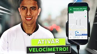 Como ativar o VELOCÍMETRO no GOOGLE MAPS do celular [upl. by Merras924]