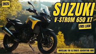 2025 Suzuki VStrom 650 XT First Look Unveiling the Ultimate Adventure Bike  Motorbikespace [upl. by Ahsekar]