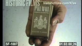 VINTAGE COMMERCIAL  PALL MALL CIGARETTES  1970S [upl. by Virnelli510]