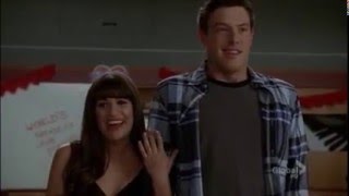 Glee Finn and Rachel announce they are getting married 3x13 [upl. by Lanie]