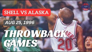 ALASKA vs SHELL  PBA FINALS GAME 1  August 25 1996 [upl. by Sueahccaz]