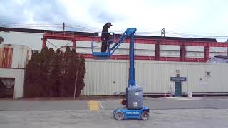 2012 Genie GR26J Boom Lift sn 099 [upl. by Joyann5]