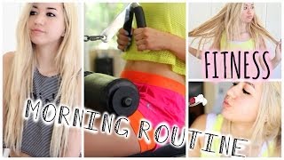 Morning Routine Fitness Workout amp Healthy Breakfast [upl. by Novad]