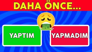 Yüz Kızartıcı Sorular Gerçeği İtiraf Edecek Misin Yaptım Yapmadım Challenge [upl. by Eirised]