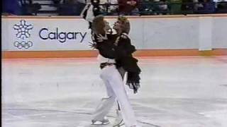 Bestemianova amp Bukin Бестемьянова и Букин URS  1988 Calgary Ice Dancing OSP US ABC [upl. by Eletnahc]