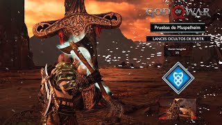 Pruebas Imposibles de Muspelheim 3 Llaves de Surtr  God of War 2018 en 60fps [upl. by Cynthea725]