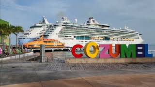 Cozumel cruise port tour [upl. by Odell]