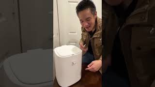 Smart Bin Trash Can trashbin trashcan smarthome smarttrashcan [upl. by Mehta235]