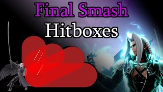 Explaining Every FINAL SMASH Hitbox in Smash Ultimate [upl. by Annua]