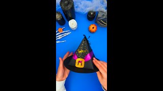 Emballage de bonbons DIY Style chapeau de sorcière  halloween diy shorts [upl. by Enomyar238]