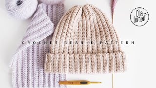 Beanie häkeln mit Olialemon crochet beanie [upl. by Orips746]