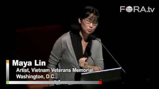 Maya Lin on the Vietnam Veterans Memorial [upl. by Mascia]