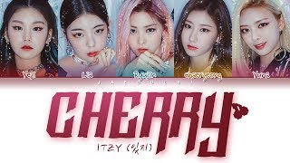 ITZY 있지  CHERRY Color Coded Lyrics EngRomHan가사 [upl. by Hiltner]