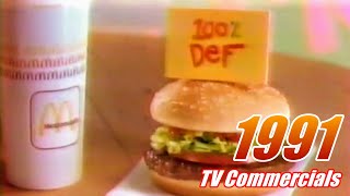 1991 TV Commercials  90s Commercial Compilation 14 [upl. by Robertson]