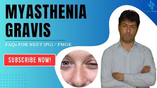 Myasthenia Gravis  For MBBS NEET PG [upl. by Sitoel554]