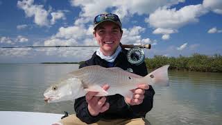 REDFEVER Fly Fishing Lower Laguna Madre at South Padre Island Texas for Redfish [upl. by Aniad509]