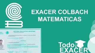 Curso EXACER COLBACH Matemáticas 1 Números reales [upl. by Llemar]