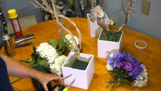 How to Make and Decorate Manzanita Branch Centerpieces [upl. by Hebel743]