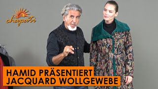 Hamid präsentiert recyceltes Jacquard Wollgewebe [upl. by Kcirdahs]