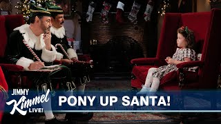 Naughty or Nice with Jimmy Kimmel amp Guillermo [upl. by Ennyroc]